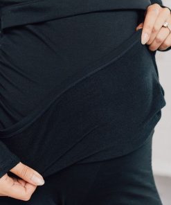 Ropa Premama Seraphine | Leggings Premama Termicos - Negro