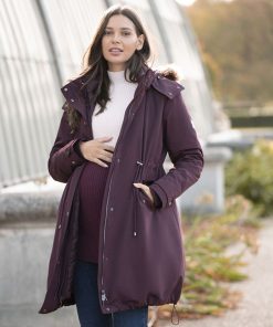 Ropa Premama Seraphine | Abrigo 6-En-1 De Alta Calidad Con Forro De Plumon Extraible