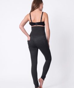 Ropa Premama Seraphine | Vaqueros Postparto Moldeadores - Negro